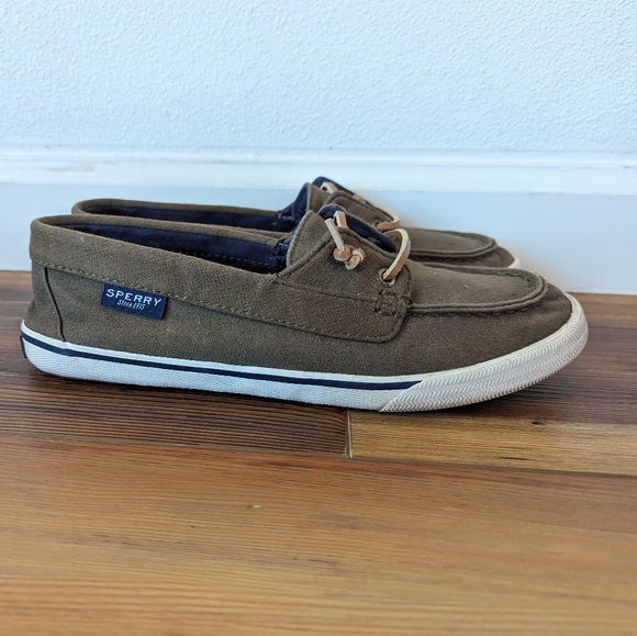 Sperry Women's Top Siders Green Casual Sneakers Size 8.5 - Picture 3 of 14